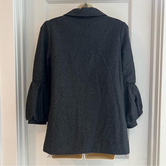 Women’s Papillon Short Pea Coat with Bubble Sleeves Size Medium - Picture 4 of 8